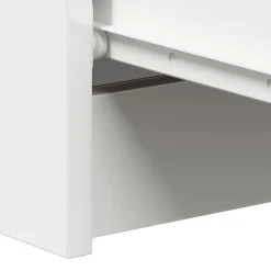 vidaXL - Dressoir - Wit - Bewerkt hout