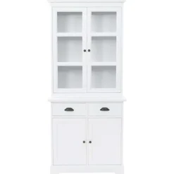 Buffetkasten-vidaXL - Dressoir - Wit - Grenenhout