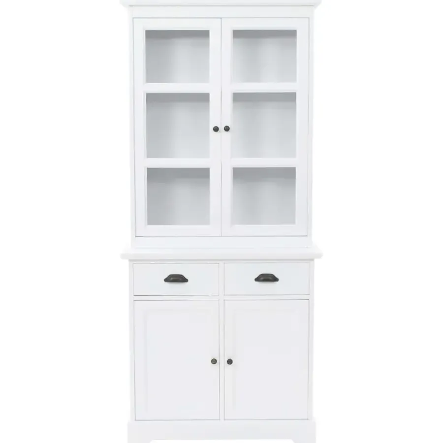 Buffetkasten-vidaXL - Dressoir - Wit - Grenenhout