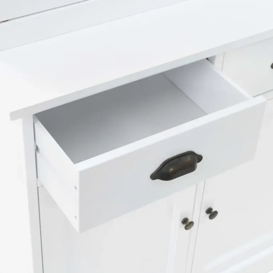Buffetkasten-vidaXL - Dressoir - Wit - Grenenhout