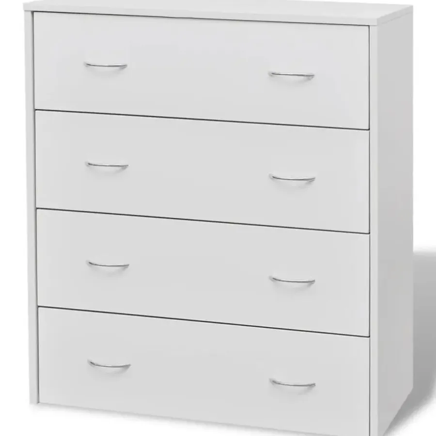 vidaXL - Dressoir - Wit - Hout