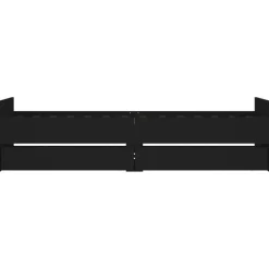 vidaXL - Eenpersoonsbed met lades - Zwart - 90x200 cm