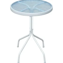 Bistro- & Balkonsets-vidaXL - Eethoek Voor Buiten - Zwart - Staal - 3 stuks