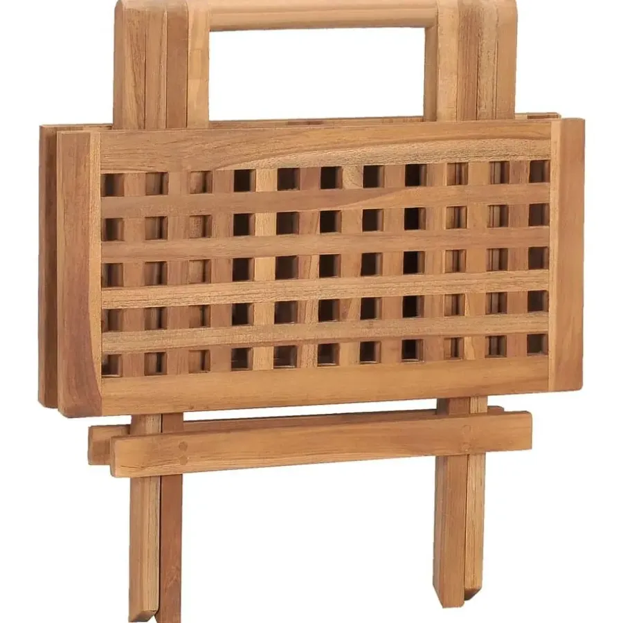 Bistro- & Balkonsets-vidaXL - Eethoek Voor Buiten - Bruin - Hout