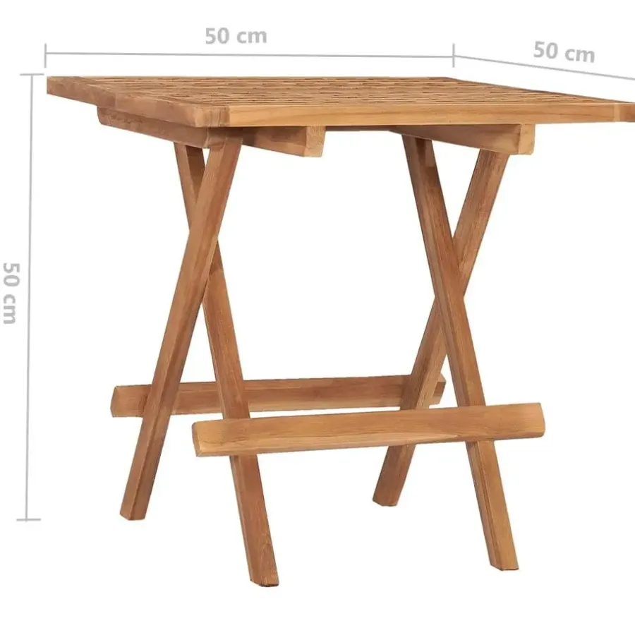 Bistro- & Balkonsets-vidaXL - Eethoek Voor Buiten - Bruin - Hout
