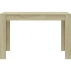 Rechthoekige Eettafels|Houten Eettafels-vidaXL - Eettafel - Bruin - Bewerkt hout