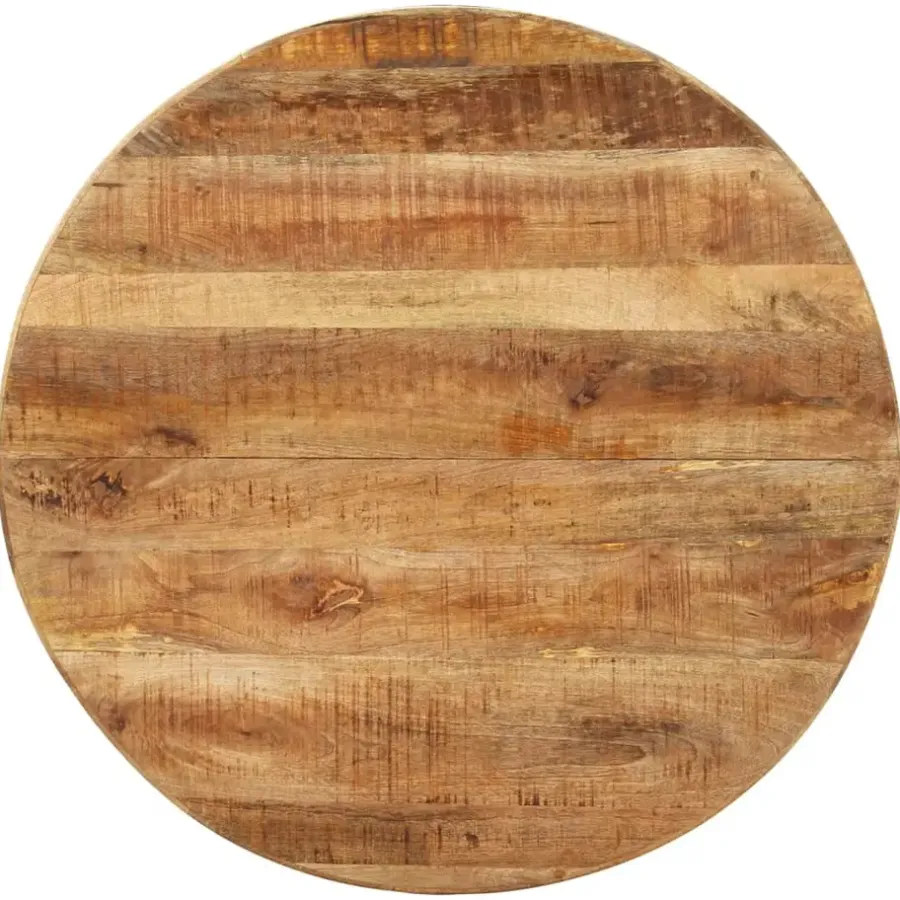 vidaXL - Eettafel - Bruin - Hout - Ø 100 x 75 cm