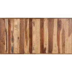 vidaXL - Eettafel - Bruin - Hout - 180 x 90 x 75 cm