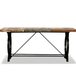 vidaXL - Eettafel - Bruin - Hout
