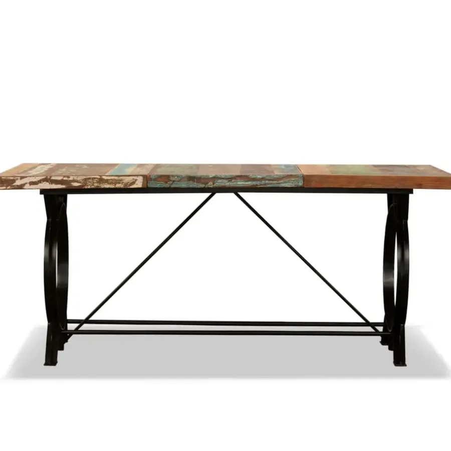vidaXL - Eettafel - Bruin - Hout