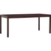vidaXL - Eettafel - Bruin - Grenenhout - 180 x 90 x 73 cm