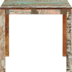 Houten Eettafels-vidaXL - Eettafel - Multikleur - Hout - 82 x 80 x 76 cm