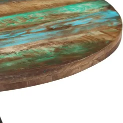 Houten Eettafels|Ronde Eettafels-vidaXL - Eettafel - Multikleur - Hout
