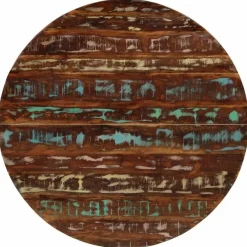Houten Eettafels|Ronde Eettafels-vidaXL - Eettafel - Multikleur - Hout