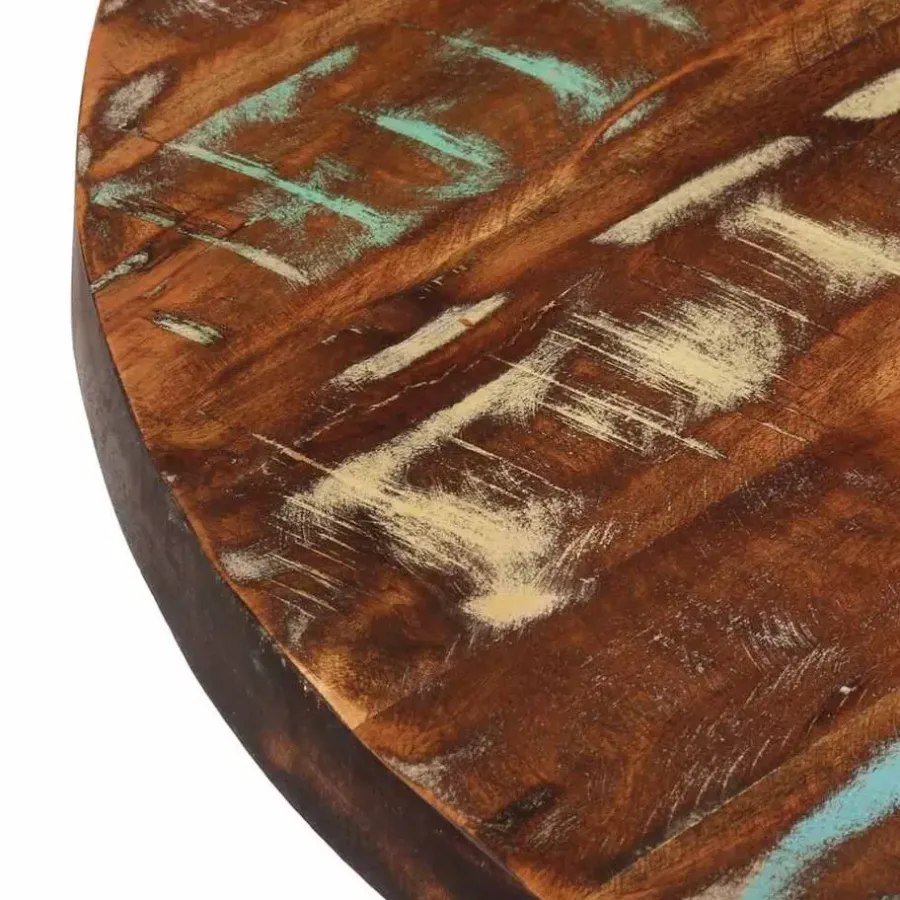 Houten Eettafels|Ronde Eettafels-vidaXL - Eettafel - Multikleur - Hout