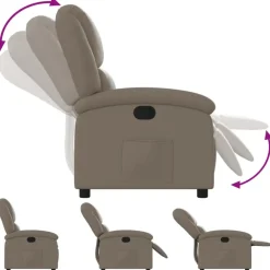 Fauteuils-vidaXL - Fauteuil - Bruin - Kunstleer