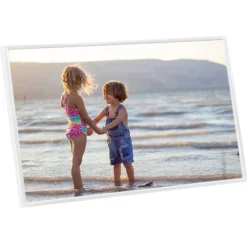 Fotolijsten-vidaXL - Fotolijst - Wit - MDF - 13 x 18 cm - 3 stuks