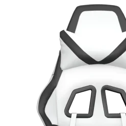 vidaXL - Gamingstoel - Wit - Kunstleer