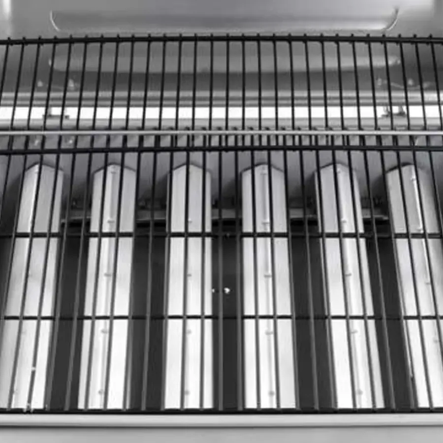 Barbecues En Accessoires-vidaXL - Gasbarbecue-grill - Zilver - Staal