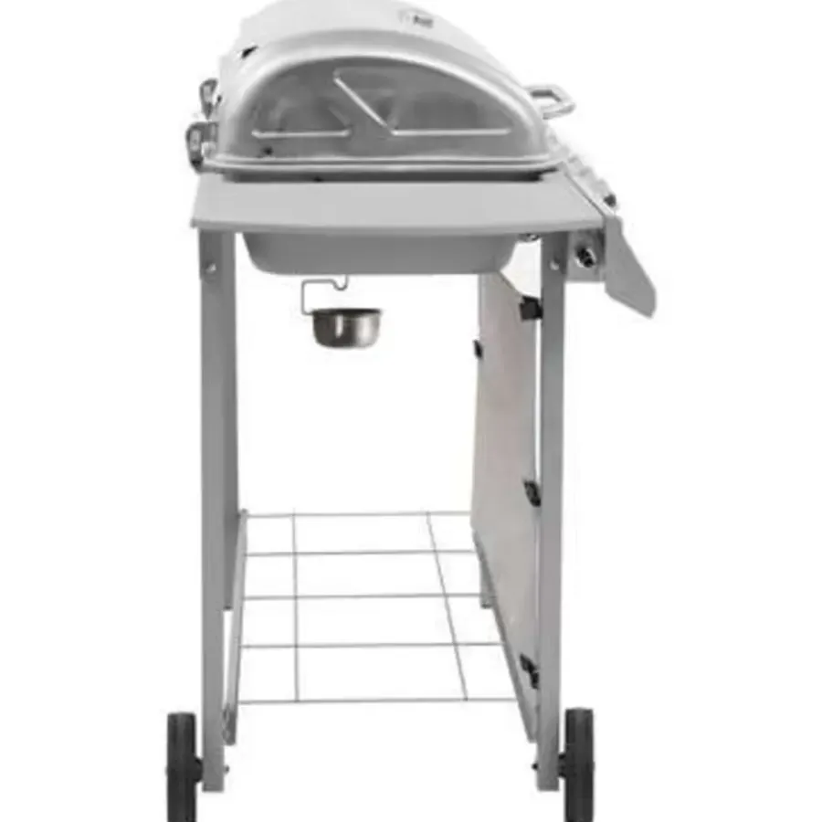 Barbecues En Accessoires-vidaXL - Gasbarbecue-grill - Zilver - Staal