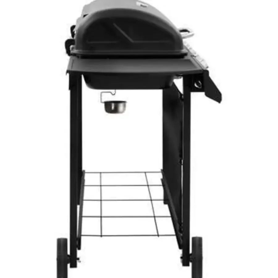 Barbecues En Accessoires-vidaXL - Gasbarbecue-grill - Zwart - Staal