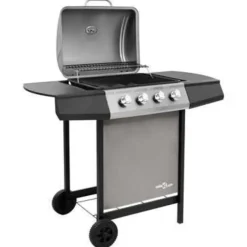 Barbecues En Accessoires-vidaXL - Gasbarbecue-grill - Zilver - Staal