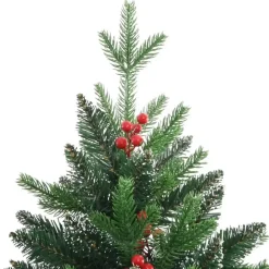 vidaXL - Gescharnierde Kunstkerstboom - Groen - 150 cm