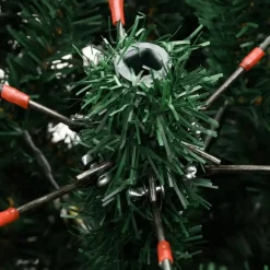 vidaXL - Gescharnierde Kunstkerstboom - Groen - 120 cm