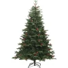 vidaXL - Gescharnierde Kunstkerstboom - Groen - 240 cm
