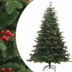 vidaXL - Gescharnierde Kunstkerstboom - Groen - 240 cm