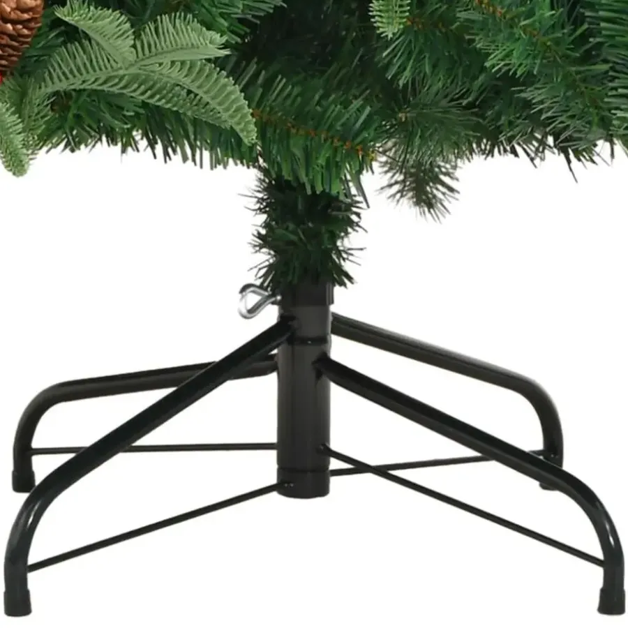 vidaXL - Gescharnierde Kunstkerstboom - Groen - 240 cm