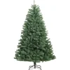 Kerstbomen-vidaXL - Gescharnierde Kunstkerstboom - Groen - 180 cm