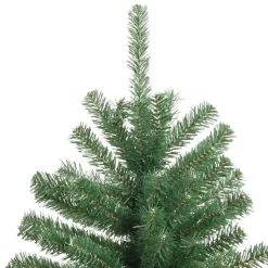 Kerstbomen-vidaXL - Gescharnierde Kunstkerstboom - Groen - 180 cm