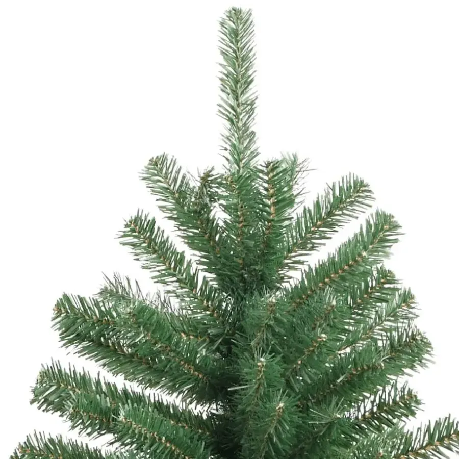 Kerstbomen-vidaXL - Gescharnierde Kunstkerstboom - Groen - 180 cm