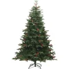 vidaXL - Gescharnierde Kunstkerstboom - Groen - 180 cm