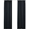 vidaXL - Gordijn - Antraciet - Stof - 140 x 225 cm