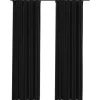 vidaXL - Gordijn - Antraciet - Stof - 140 x 225 cm - 2 stuks