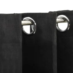 Kant &Amp; Klaar Gordijnen-vidaXL - Gordijn - Antraciet - Stof - 140 x 225 cm - 2 stuks