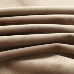vidaXL - Gordijn - Beige - Fluweel - 140 x 175 cm - 2 stuks
