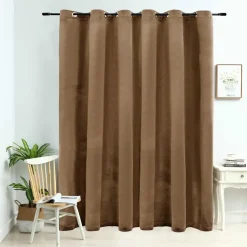 Kant &Amp; Klaar Gordijnen-vidaXL - Gordijn - Beige - Fluweel