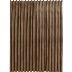 Kant &Amp; Klaar Gordijnen-vidaXL - Gordijn - Beige - Fluweel