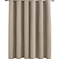 Kant &Amp; Klaar Gordijnen-vidaXL - Gordijn - Beige - Stof