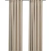 vidaXL - Gordijn - Beige - Stof - 140 x 245 cm - 2 stuks