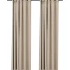 vidaXL - Gordijn - Beige - Stof - 140 x 225 cm - 2 stuks