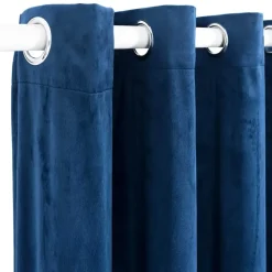 Gordijnen|Kant &Amp; Klaar Gordijnen-vidaXL - Gordijn - Blauw - Fluweel