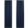 vidaXL - Gordijn - Blauw - Stof - 140 x 175 cm