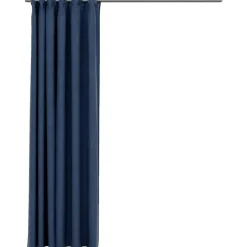 Kant &Amp; Klaar Gordijnen-vidaXL - Gordijn - Blauw - Stof