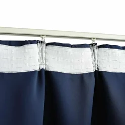 Kant &Amp; Klaar Gordijnen-vidaXL - Gordijn - Blauw - Stof