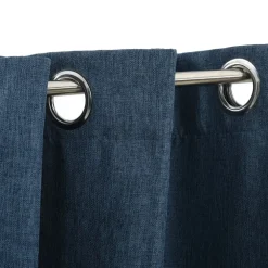vidaXL - Gordijn - Blauw - Stof - 140 x 175 cm - 2 stuks