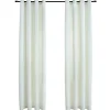 Kant &Amp; Klaar Gordijnen-vidaXL - Gordijn - Crème - Fluweel - 140 x 175 cm - 2 stuks
